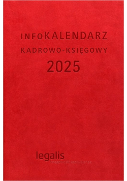 infoKalendarz kadrowo-księgowy 2025
