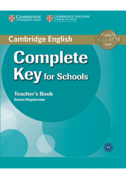 Complete Key for Schools Teacher's Book