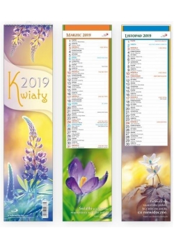 Kalendarz 2019 Kwiaty