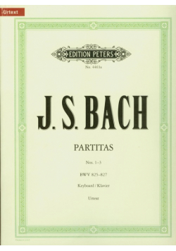 Partitas Nos 1-3 BWV 825-827