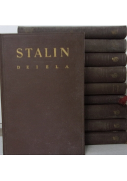 Stalin dzieła , zestaw 10 książek