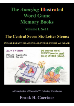 The Amazing Illustrated Word Game Memory Books Vol. I, Set I
