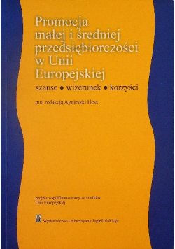 Promocja małej i średniej przedsiębiorczości w Unii Europejskiej
