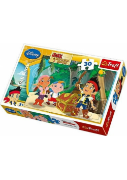 Puzzle 30 Jake i piraci z Nibylandii Skarb