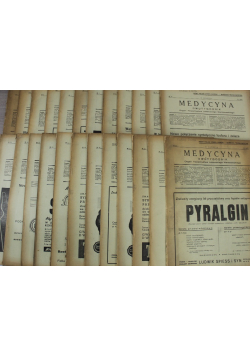 Medycyna Dwutygodnik Nr 1 do 24 1937 r.