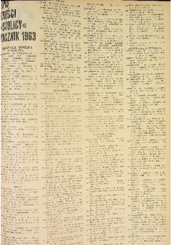 Stolica Nr 1 do 52 / 1963