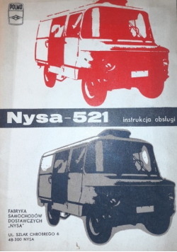 Instrukcja - obsługi Nysa 521