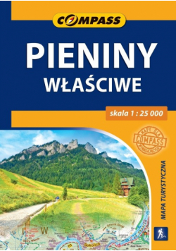 Pieniny Właściwe Mapa turystyczna 1:25000, Compass
