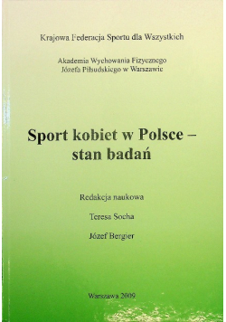 Sport kobiet w Polsce - stan badań