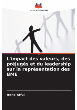 L'impact des valeurs, des préjugés et du leadership sur la représentation des BME