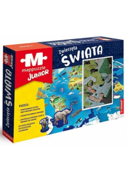Mappuzzle - Zwierzęta świata