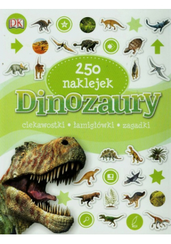 Dinozaury 250 naklejek