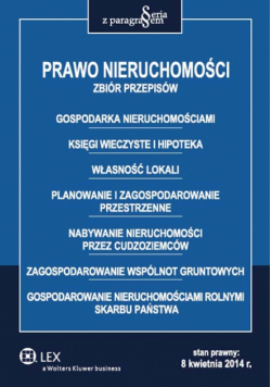 Prawo nieruchomości Zbiór przepisów