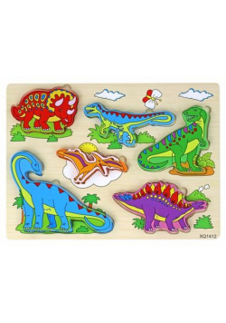 Puzzle drewniane 3D 11el