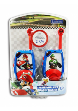 Krótkofalowki Walkie-talkie Mario Kart z funkcją alfabetu Morse'a TW25NI