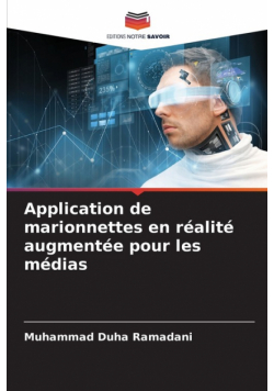 Application de marionnettes en réalité augmentée pour les médias