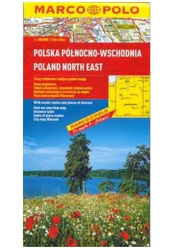Mapa Marco Polo Regionalkarte Polen Nordost 1 : 300 000