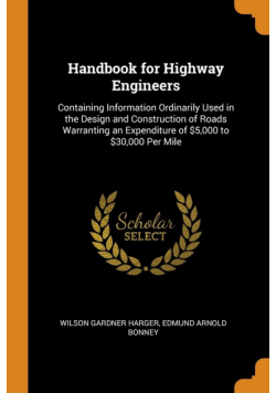 Handbook for Highway Engineers