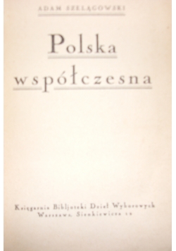 Polska współczesna, 1925 r.