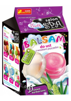 Balsam do ust z woskiem pszczelim Drzewo herbaciane