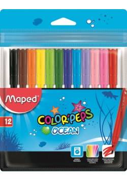 Flamastry Colorpeps Ocean 12 sztuk