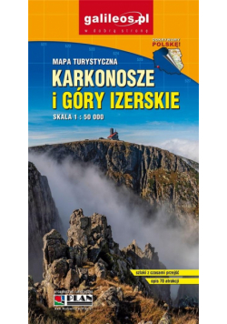 Mapa - Karkonosze i Góry Izerskie 1:50 000
