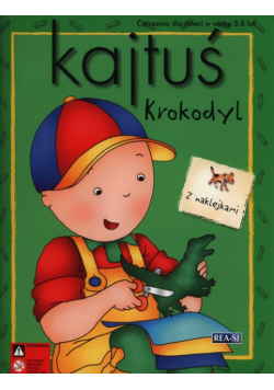 Kajtuś Krokodyl z naklejkami