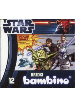 Kredki Bambino 12 kolorów Star Wars