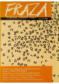 Fraza poezja proza esej Nr 3 / 02