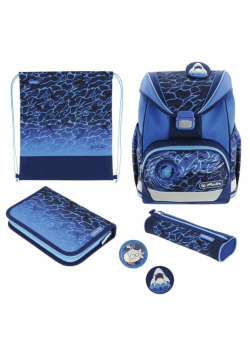 Tornister Ultralight Plus Blue Shark