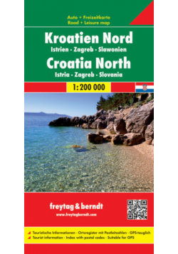Chorwacja cz północna istria mapa 1:200 000