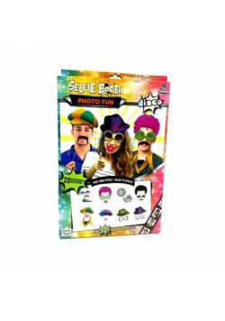 Selfie booth zestaw disco