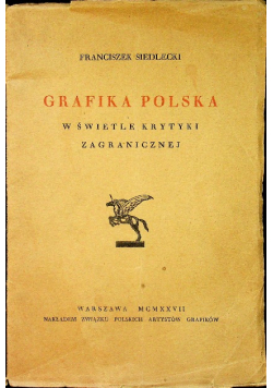 Grafika polska w świetle krytyki zagranicznej 1927 r.