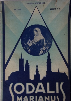 Sodalis Marianus, 1933r.