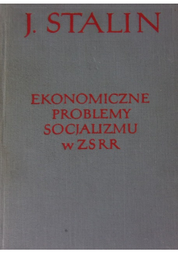 Ekonomiczne Problemy Socjalizmu w ZSRR