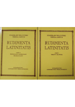 Rudimenta latinitatis Część I i II