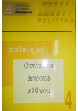 Chrześcijańska demokracja w XXI wieku