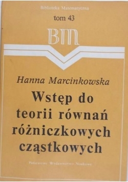 Wstęp do teorii równań różniczkowych cząstkowych
