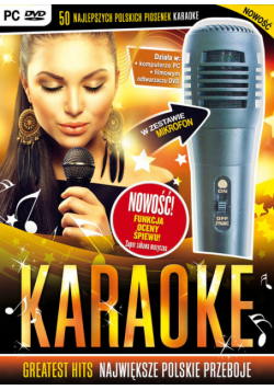Karaoke Greatest Hits Największe polskie przeboje z mikrofonem PC-DVD