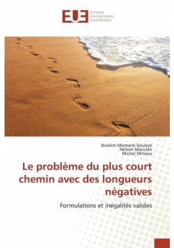 Le problème du plus court chemin avec des longueurs négatives