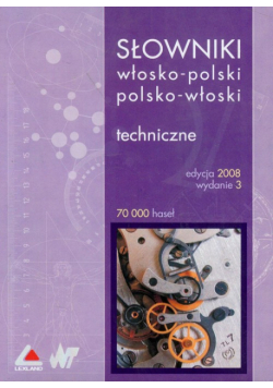 Słowniki włosko-polski polsko-włoski. Techniczne