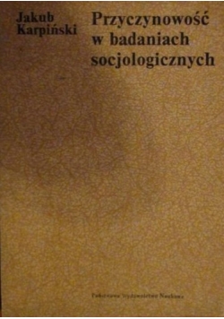 Przyczynowość w badaniach socjologicznych