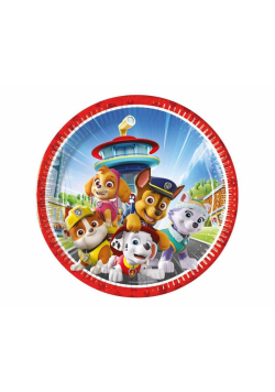 Talerzyki papierowe Paw Patrol 8szt