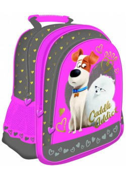 Plecak szkolny 15'' Secret life of pets różowy