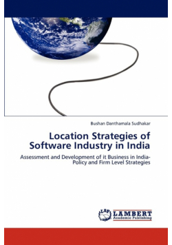 Location Strategies of Software Industry in India