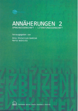 Annäherungen 2 Sprachwissenschaft - Literaturwissenschaft