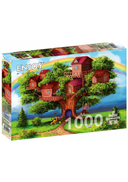 Puzzle 1000 Domki na drzewie