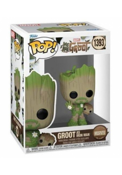 Funko Figurka POP Marvel: Groot jako Iron Man