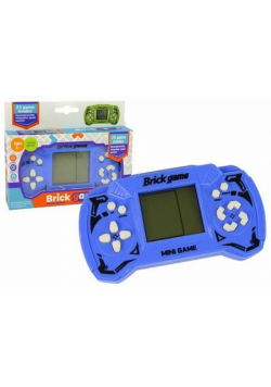 Gra konsola Brick Game niebieska