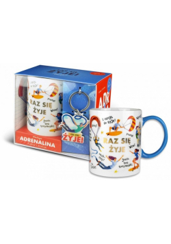 Zestaw kubek + brelok Adrenalina
